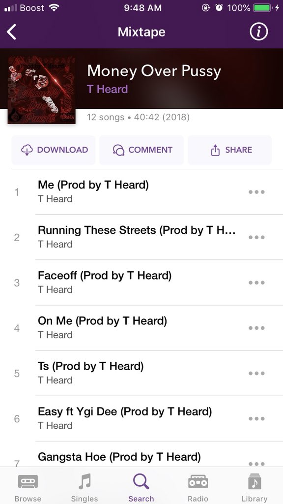 THeard15's tweet photo. Money Over Pussy Out Now On Spinrilla and Youtube 🔥🔥🔥🔥💪🏾 Hit dat Link and Download ,Listen and Share 🙏🏾♠️‼️‼️‼️‼️ #YGI #StacksUp  https://t.co/mv7ql3wCSX https://t.co/o8yMRHFqKU