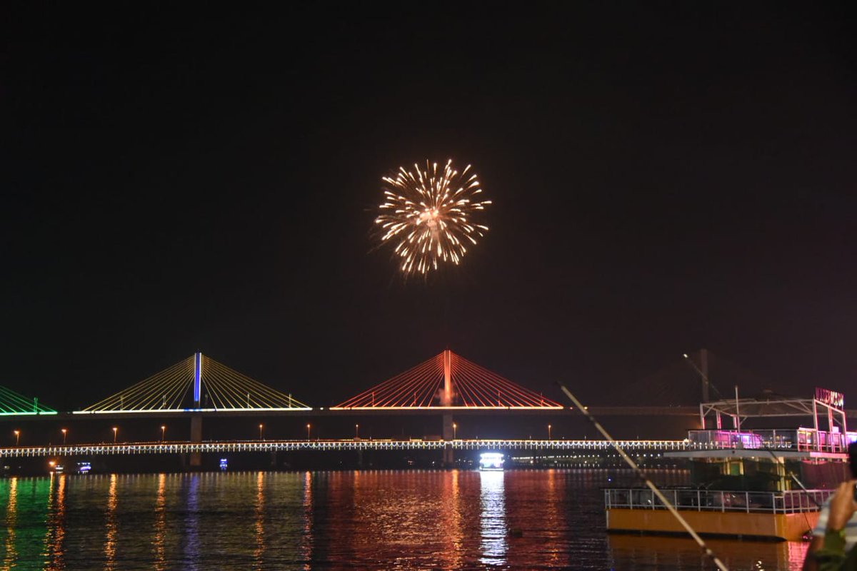 Atal Setu, the new 5.1 KMs bridge over Mandovi river in Goa, which is also 3rd longest cable-stayed bridge in India, has been inaugurated. With the support of Hon'ble PM @narendramodi ji, & Shri @nitin_gadkari ji, Goa is making rapid progress on infrastructure development.