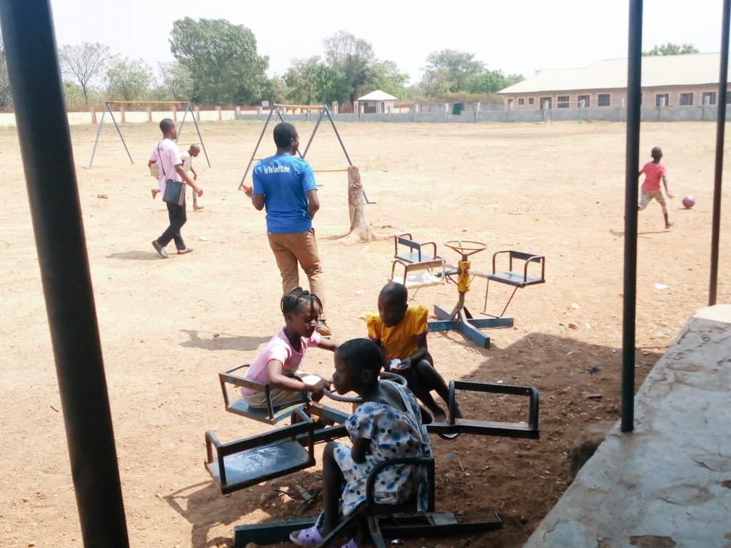 DoteonChildren's tweet photo. Yesterday, we had our first visit to the first orphanage home benefiting from #DCHFPlayProject and it was all fun. The excitement and willingness of the children to #Play was priceless. Children innately love to #play. #PlayAfrica https://t.co/jeby4D5ty5