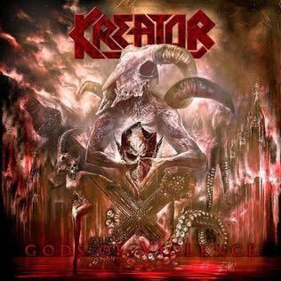 ThisDayInMETAL's tweet photo. Jan 27th 2017 @kreator released the album “Gods of Violence”
#WorldWarNow #SatanIsReal #ArmyOfStorms #SideBySide #ThrashMetal 

Did you know...
Gods of Violence debuted at number one on the German charts, making it Kreator's first number one debut in their recording career. https://t.co/ZJOBT0gLjv
