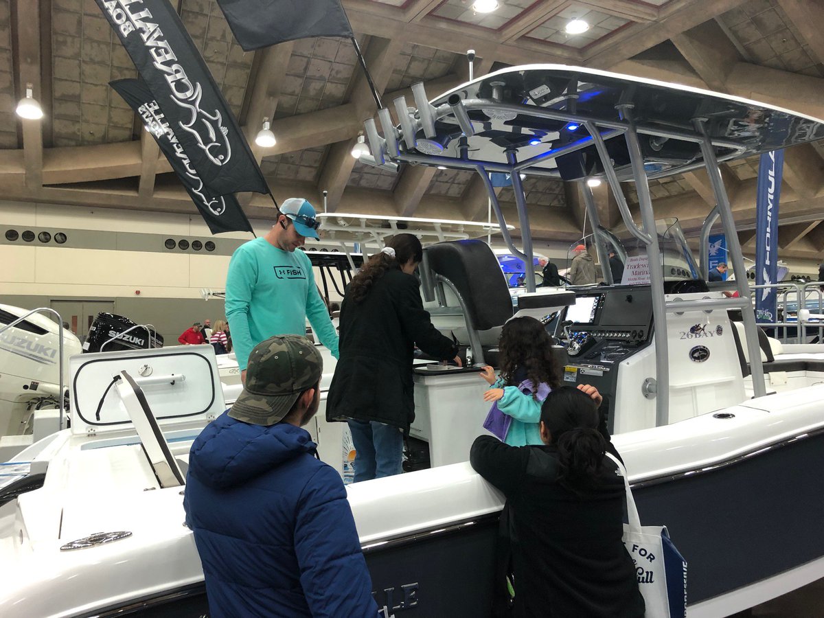 BaltBoatShow's tweet photo. Scenes from Baltimore's biggest boat sale! Less than 5 hours until the 2019 @Progressive #BaltBoatShow motors away into the bay! Get down to the Inner Harbor NOW and find your boat!
https://t.co/F0K56v1HSo https://t.co/W7Y4xLfHCu