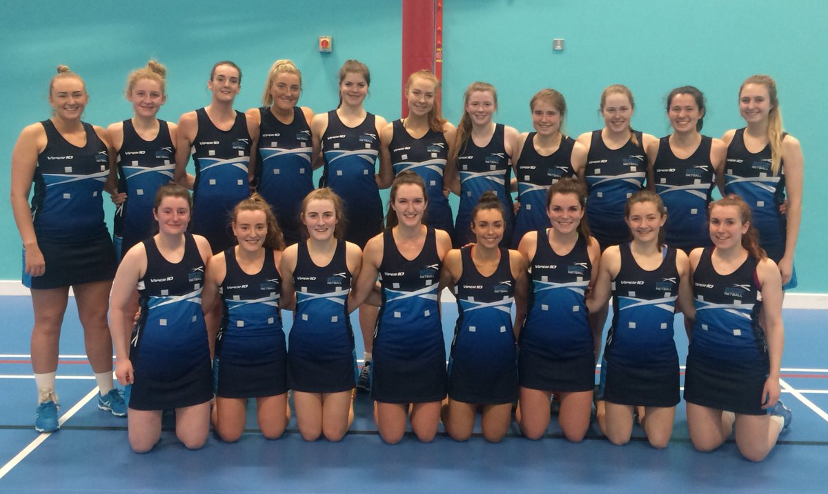 SSNetball's tweet photo. The @ScotStuSport National squad smashed it this weekend with amazing results both days. Huge thanks to @NetballIreland for coming over, our umpires across the 2 days and our @strathnetball volunteers #SSSvIRE https://t.co/gm1pcZ8xGl