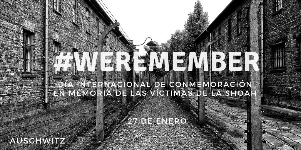 IsraelinCol's tweet image. Hoy en el Día Internacional de Conmemoración en Memoria de las Víctimas de la #Shoah recordamos los horrores del pasado y continuamos combatiendo una las grandes formas de odio: el #antisemitismo.Te invitamos a unirte y decir #WeRemember