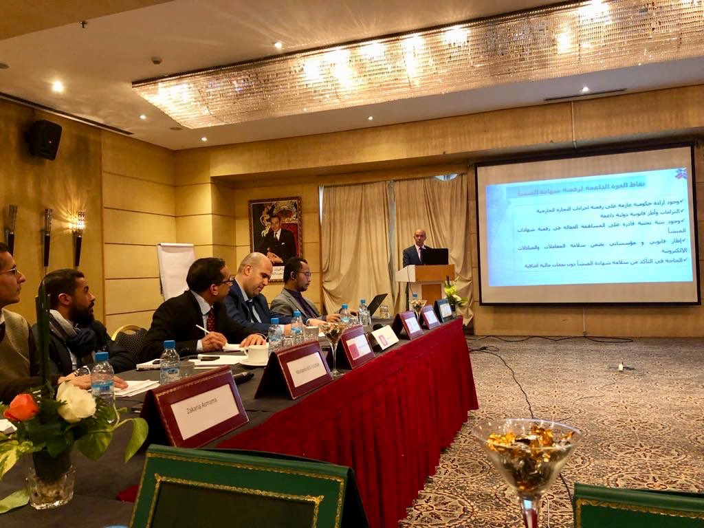 Highlights from @ITCnews #tradefacilitation workshop in #Morocco on the #Digitization of #CertificateofOrigin in #ArabStates in collaboration with @WCO_OMD and @AgadirUnit