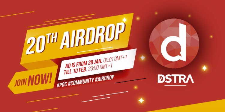 AD19 has been completed, so as usual - we will now calculate the score. In the meantime we start with AD20 round in 50mins, so 28-01-2019, 00:01 GMT+1 #DSTRA #airdrop #POC