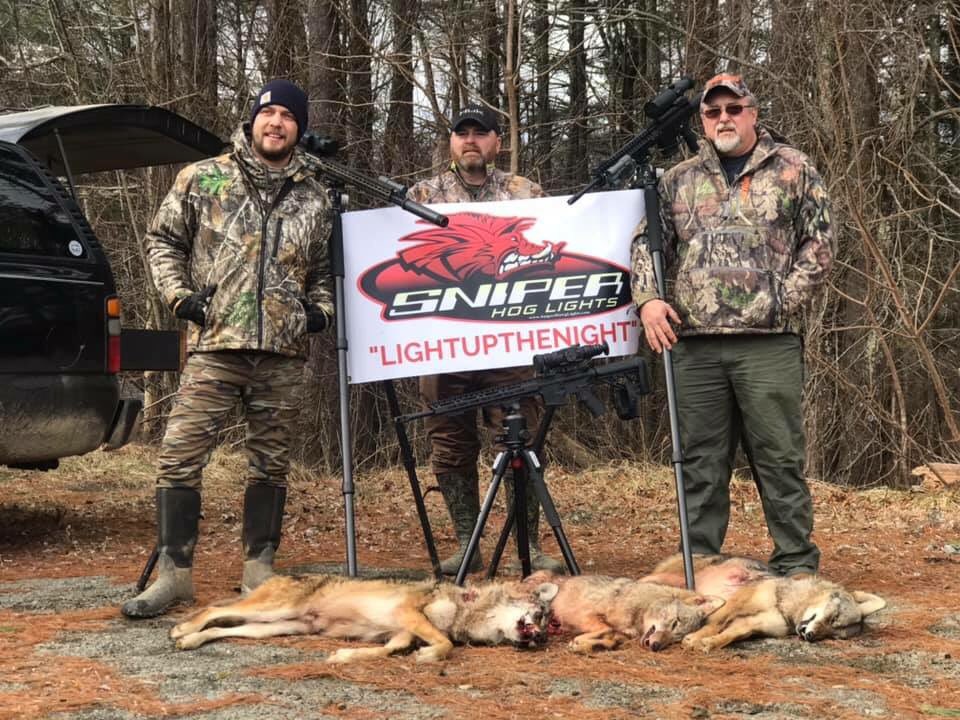 SniperHogLights's tweet photo. Staffers took first place and biggest coyote... #predatorhunting #hunt #Lightupthenight #WhatGetsYouOutdoors https://t.co/K5TPErP6Xr