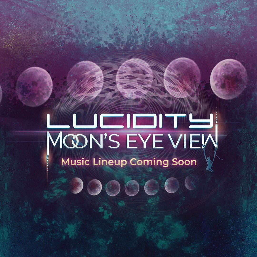 LucidityFest's tweet photo. Another day closer to our lineup being released! Who else is excited?! 👀 https://t.co/iJwXHPalFr