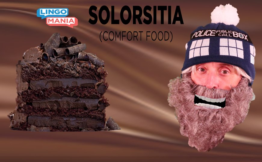 On #NationalChocolateCakeDay, we'd like to celebrate all the great solorsitia (comfort food) on offer. Iggy tells us that consuming plenty of #chocolate cake has definitely made his bottom more "comfortable" (we're a little scared to clarify what he means by that).
#food #words