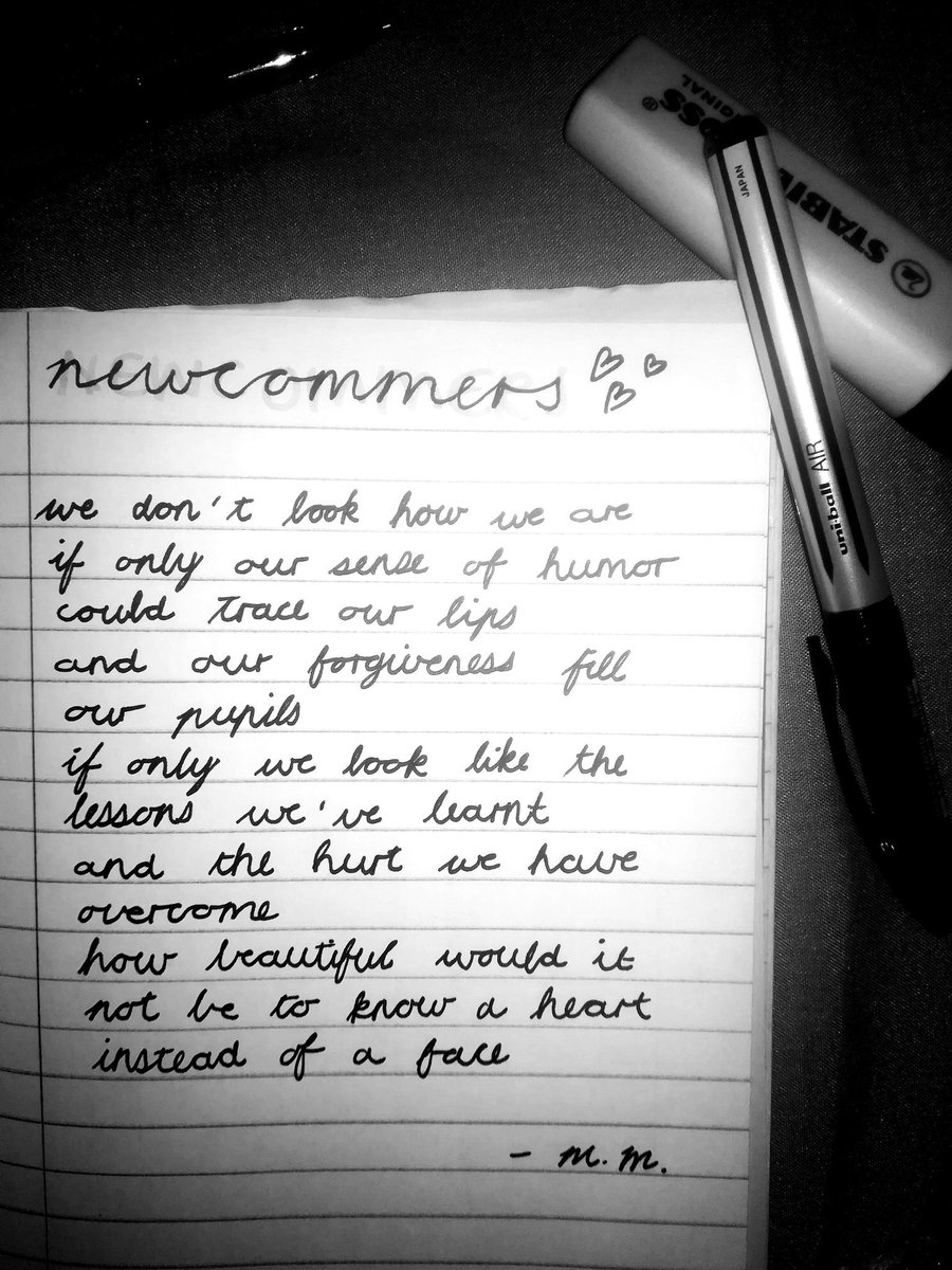 how beautiful would it not be to know a heart instead of a face.