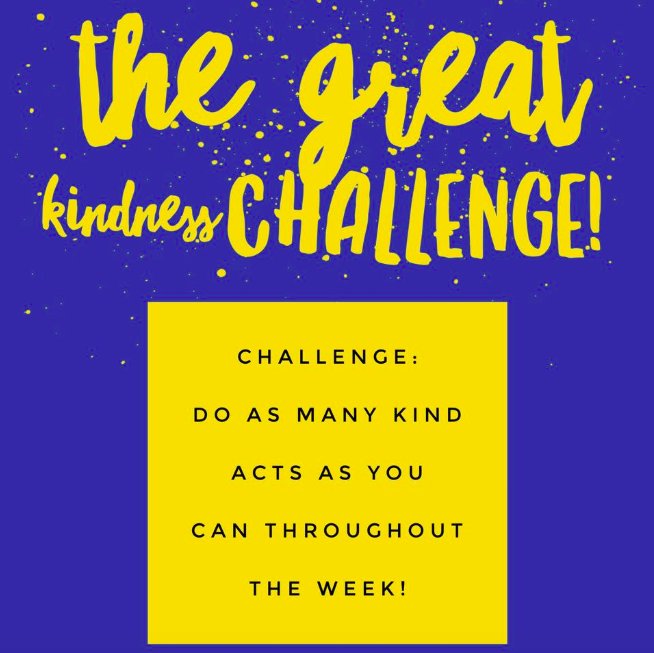 CHSPirates1's tweet photo. This is going to be an AWESOME week of the #GreatKindnessChallenge! We'll have activities every day to promote positive culture at CHS. We can't wait to see all of the great things that come from this! #doitforpeace https://t.co/oD2CBhe46F