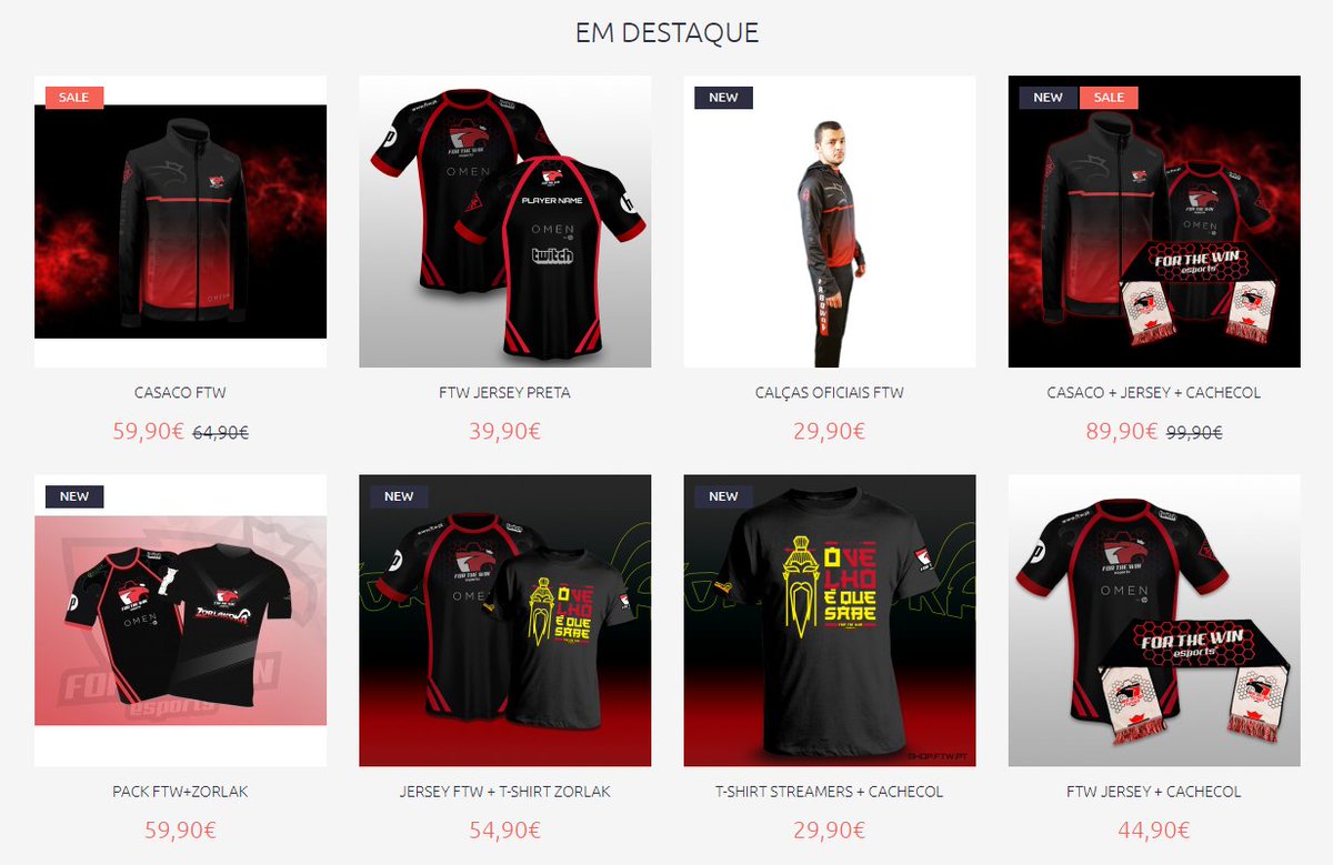 🔥Já estão disponíveis os novos modelos da FTW 😍😍

🤓shop.ftw.pt

#ftwesports #ftwarmy #ftwshop