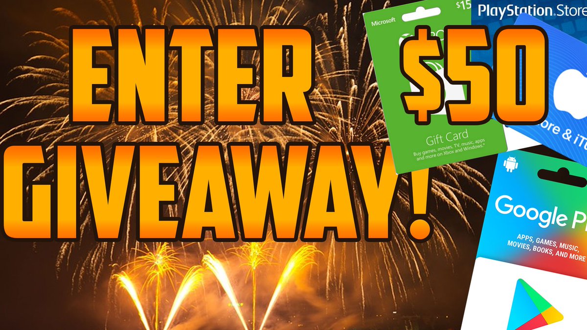 $50 Gift Card your choice!
gleam.io/7Gfgk/50-gift-…

#fortnitebr <a href="/GamersRetweets/">Retweet HQ</a> <a href="/ShoutGamers/">Shout Gamers</a>