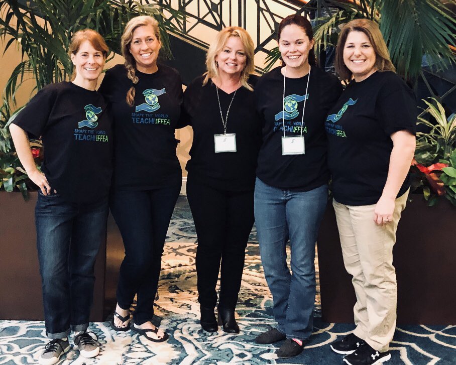 VolusiaRecruits's tweet photo. Thank you @Schultz_TEAL @nagus_sharkpups @MHS_FFEA @carli Volusia teachers who give up their weekend family time to be with our amazing FFEA students. Thank you! FFEA advisors/teachers you ARE the CHAMPIONS! #gratitude #ThisisMyVolusia @volusiaschools https://t.co/GAS7LVkE4I