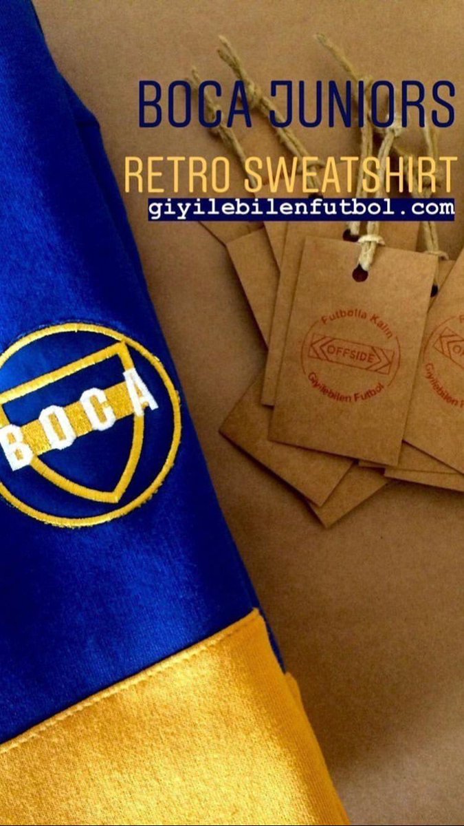 ÇEKİLİŞİMİZ BAŞLIYOR ❗ 

Bu Tweet'i RT'leyen ve BİZİ TAKİP EDEN Şanslı 1 Kişi Boca Juniors Retro Sweatshirt'ün Sahibi OLACAK ❗🎁

#BocaJuniors 👇🏻
🌐:goo.gl/Wo6VAh
📱:0 533 123 00 41

#GiyilebilenFutbol
#OffsideClothes