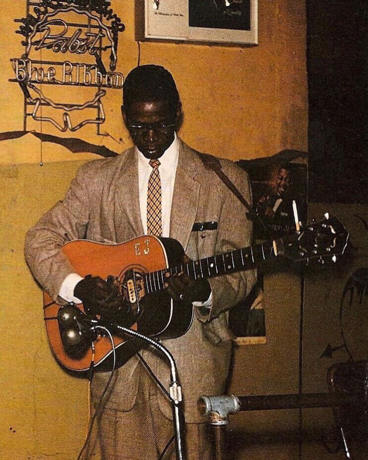 dusttodigital's tweet image. Remembering Elmore James, born 101 years ago today in Richland, Mississippi.