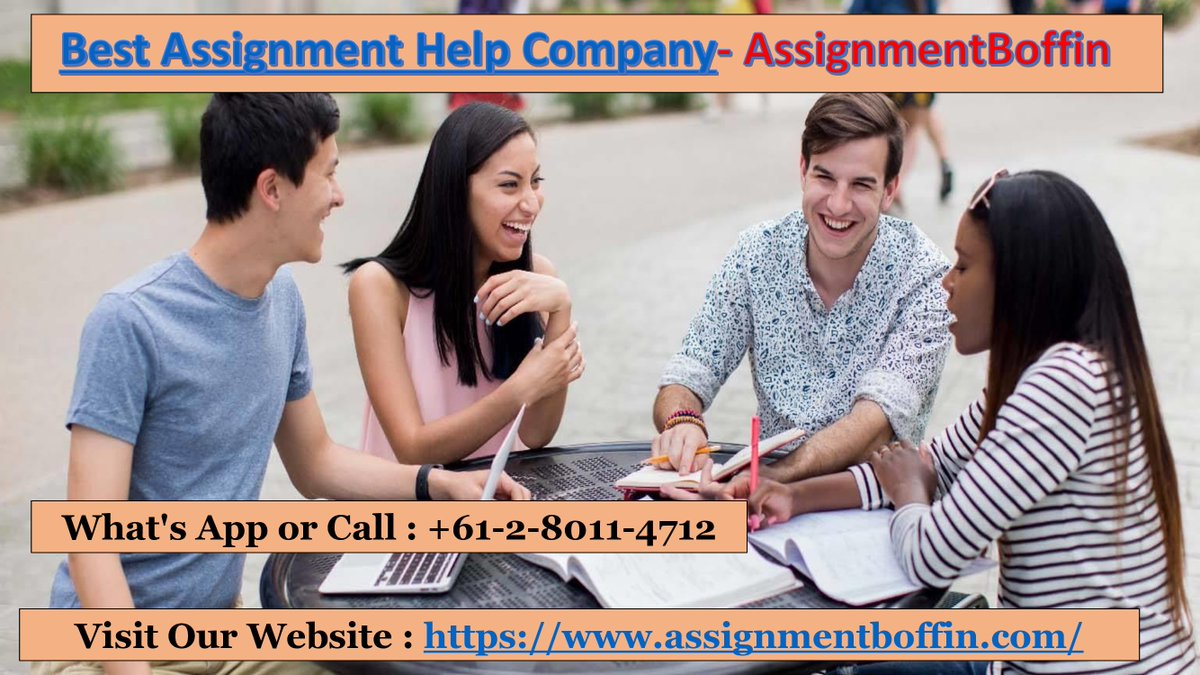 ArianaJones2019's tweet image. #1 Online #AssignmentHelpCompany AssignmentBoffin | 40% Off
No.1 online assignment help company, @AssignmentBoffin providing top rated assignment #writing help service around the #globe at low price &amp;amp; best #quality.
assignmentboffin.com

#Students