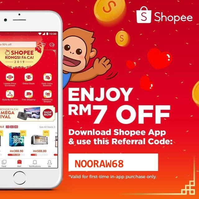 Asikin871's tweet photo. Use my referral code NOORAW68 to get RM7.00 off off your first purchase! Download Shopee now to enjoy free shipping and lowest price guaranteed deals! https://t.co/iNGmlw98xJ https://t.co/ymoHac1NsP