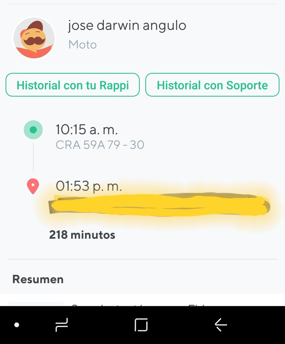 dianagc83's tweet photo. @Nat_Rappi @Nat_Rappi más de 3 horas para recibir un domicilio, que tenia como "hora aprox de entrega" 11.15am, enserio cada día desmejoran y desmejoran &amp; no les importa! https://t.co/WPl7wTN8Rz