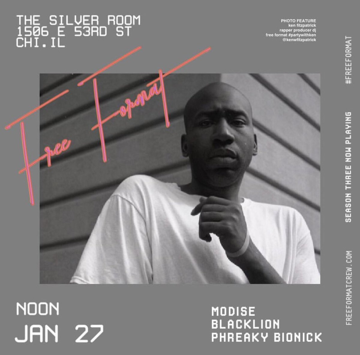 thesilverroom's tweet image. Happening at The Silver Room while you shop on this mild Sunday:

Every fourth Sunday, the #FreeFormat DJs break it alllll the way down!