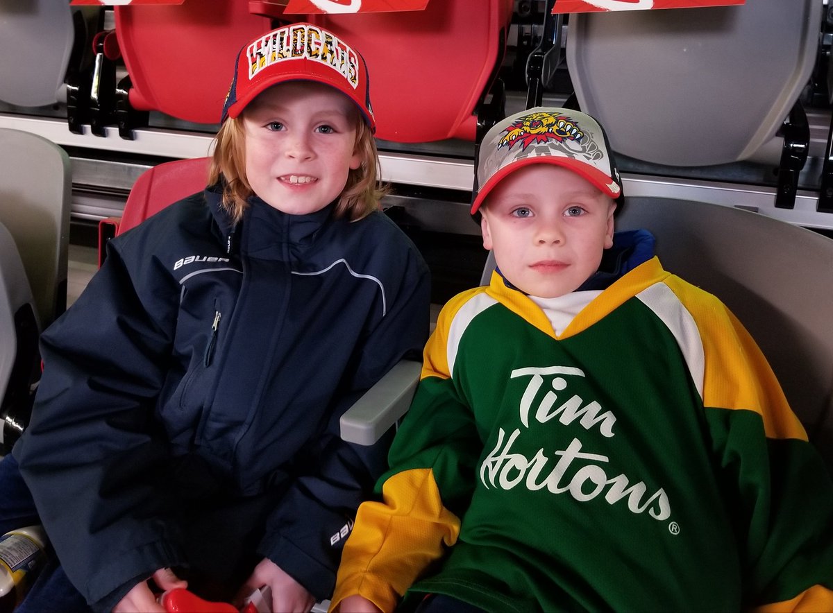 Go Cats Go! We are ready for a big win! #DefendTheDen #timbitsweekend
