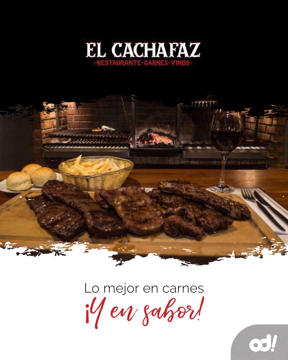 OydLima's tweet photo. ¡Cómo resistirse a un buen corte de carne, bien asada, con los mejores ingredientes y acompañada con los más ricos contornos! Lima tiene a REstaurant El Cachafaz para que saborees y sientas lo que es el sabor de #Argentina. Haz tus reservas al 390-7937. https://t.co/xpkmoUymmE