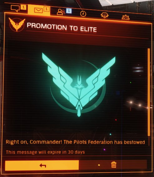 DW2 mission log, Day 11: Back at Omega Mining after my expedition, covering 1081 lightyears over 91 jumps.

Mail from the Pilots Federation: my wings have arrived.

Will have a bit of R&amp;R, while the Star Rose gets some needed maintenance.

#DW2 #DistantWorlds2 #EliteDangerous