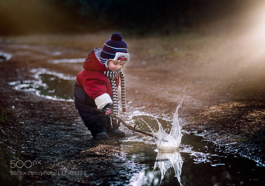 Puddle (автор фото MiloszGuzowski) #People