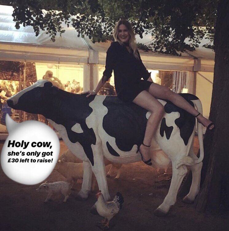 #Vegans! Yep, you are hearing the cow right! I can’t believe I am saying this, but we have only gone and raised £970 for #Veganuary! PLEASE #help with the last £30. You cannot understand how much this means to me!! 
LINK: justgiving.com/C-O-Connell?ut…