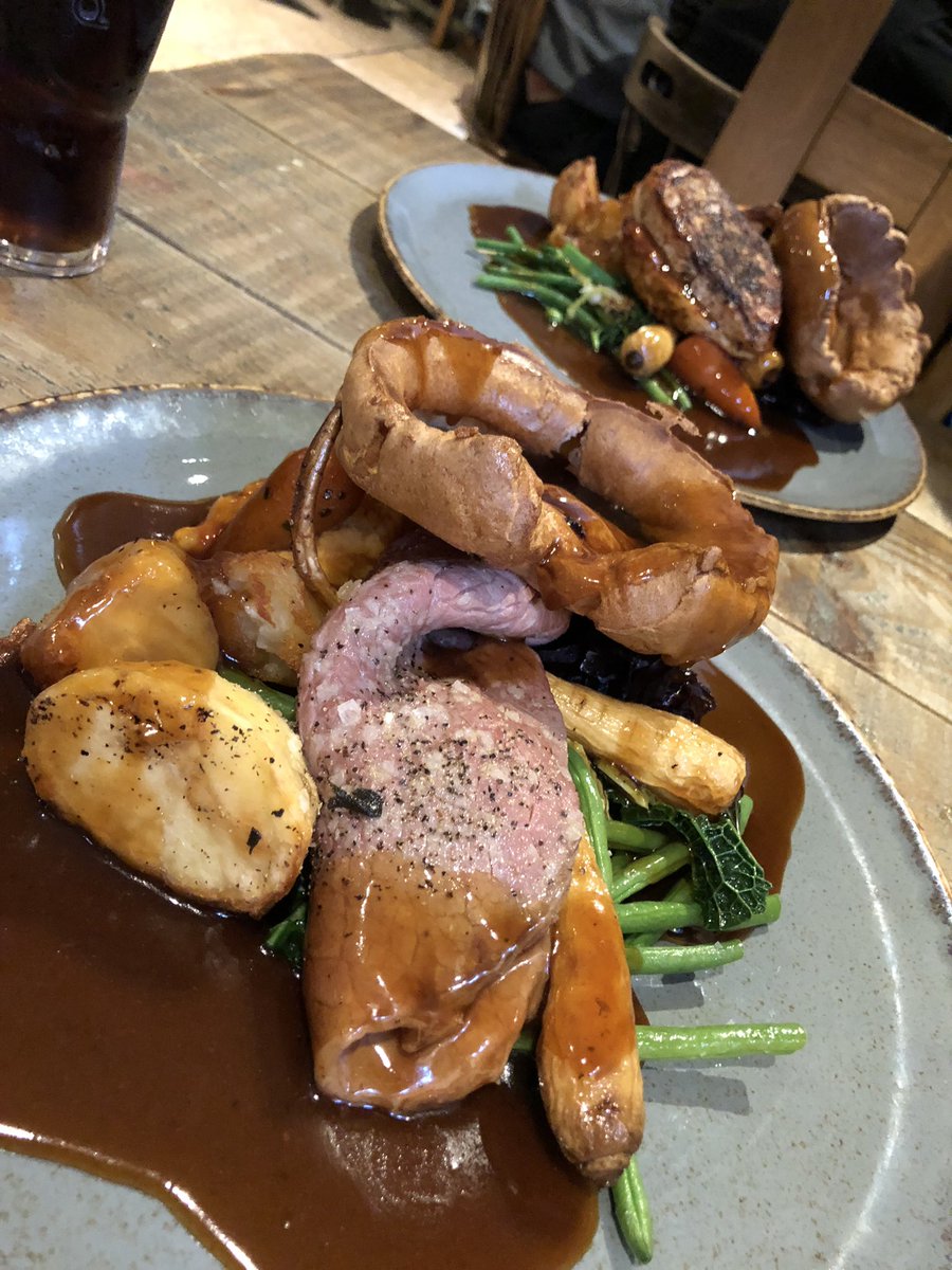 #SundayLunch <a href="/TheNlandArms/">Northumberland Arms</a> is the best! Very highly recommended and right by our Riverside #Cottage in #Felton #Northumberland riversidecottage.net