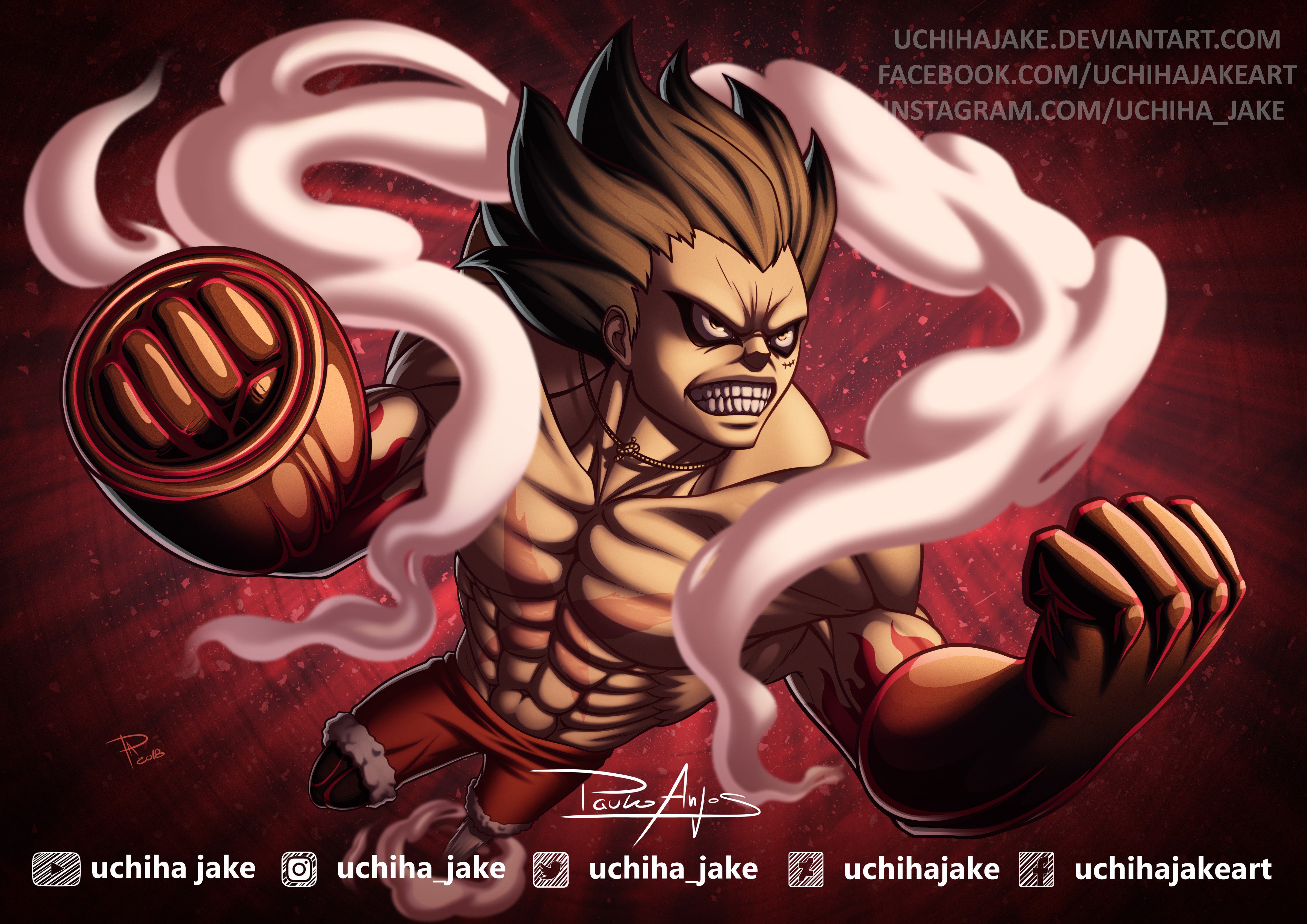 Uchiha Jake Commissions Open Luffy Gear 4th Snake Man My Favorite G4 Form He Is Here What An Episode These Are The Moments That Make One Piece Worth Watching Open For