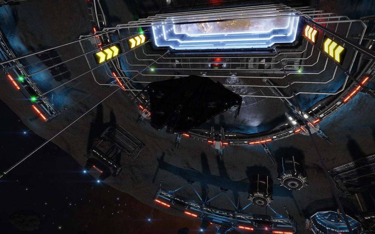 DW2 mission log, Day 14: Star Rose maintenance completed, paint touched up too. Now departing Omega Mining, see you at WP3.

#DW2 #DistantWorlds2 #EliteDangerous