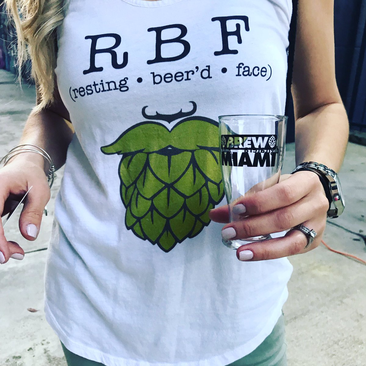 SomeGoodHops's tweet photo. Resting-Beerβd-Face tank and more. Check out our online shop for all your #CraftBeerSwag. ββββββββββββββββ
#beerswag #beergear #craftbeergear #craftbeerapparel #beerapparel #beershirt #beertank #somegoodhops #restingbeerdface #miami #brewmiami https://t.co/7JJncjbE1b