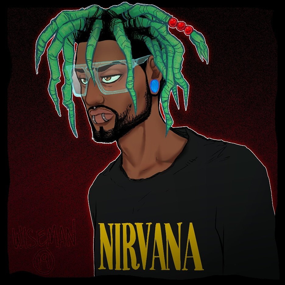 ZeroWiseman's tweet photo. My first finished drawing of 2019❣
My character Xajir 💚
#art #drawing #myart #mycharacter #originalart #originalcharacter #digitalart #digitalartist #anime #manga #animeart #animedrawing #animeartist #ClipStudioPaint #illustration #conceptart #afropunk #grunge #POCcharacters https://t.co/FhVmscchky