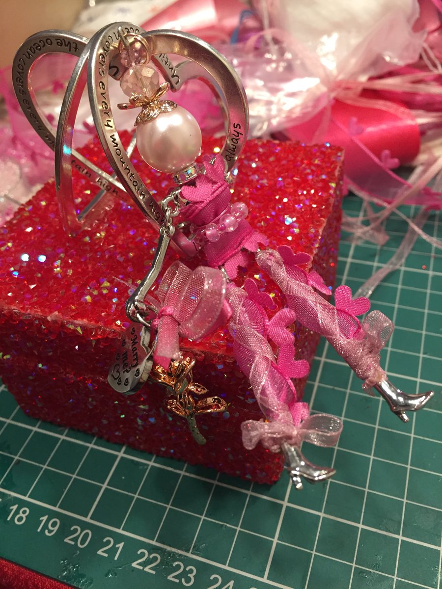 Finishing off Sparkly trinket box and Jewelled Mannequin Doll ‘MarryMe?’ gift set. #ValentinesDay #ValentinesDay2019 #Marryme #giftforher #onlinecraft #HandmadeHour #craftbuzz #etsyhandmade #craftbizparty #uniquegifts #uniquecreations #giftsforgirls #etsyjewelry #WomeninBusiness