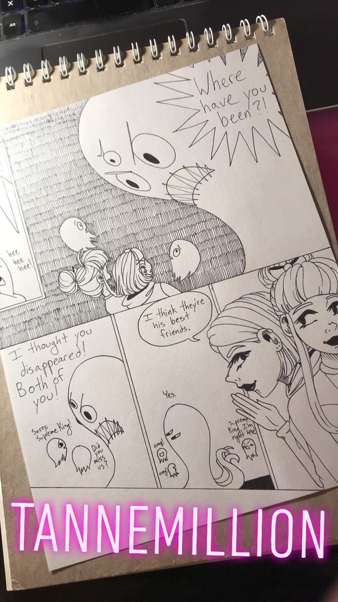 tannemillion's tweet image. I had a lot of fun with this layout 🤗

#comiclayout #tannemillion