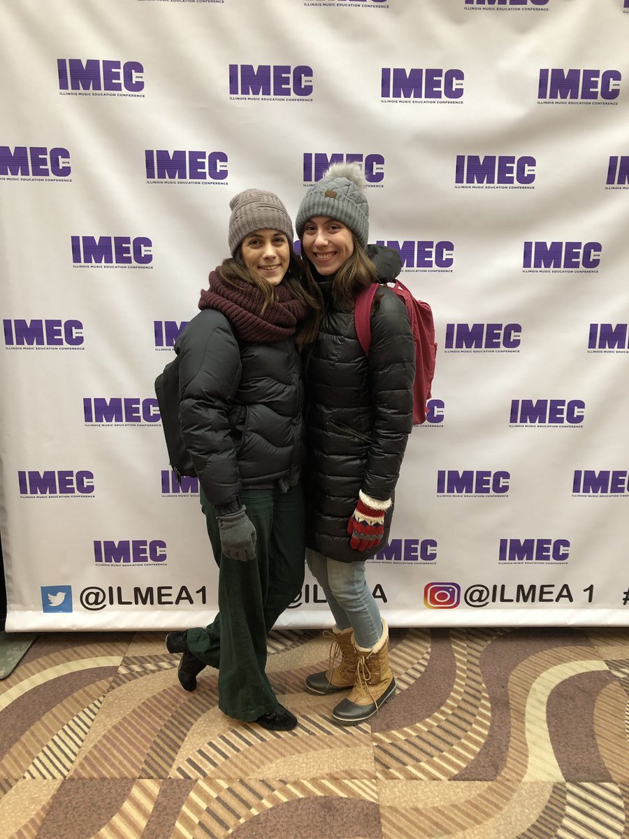 TriadBands's tweet photo. Congratulations to Sophia and Colleen on an exceptional performance yesterday afternoon. It has been so rewarding to watch you prepare for this opportunity and to share the All-State experience with you and the chorus students. #triadproud #imec2019 https://t.co/PaIU4x1MUn