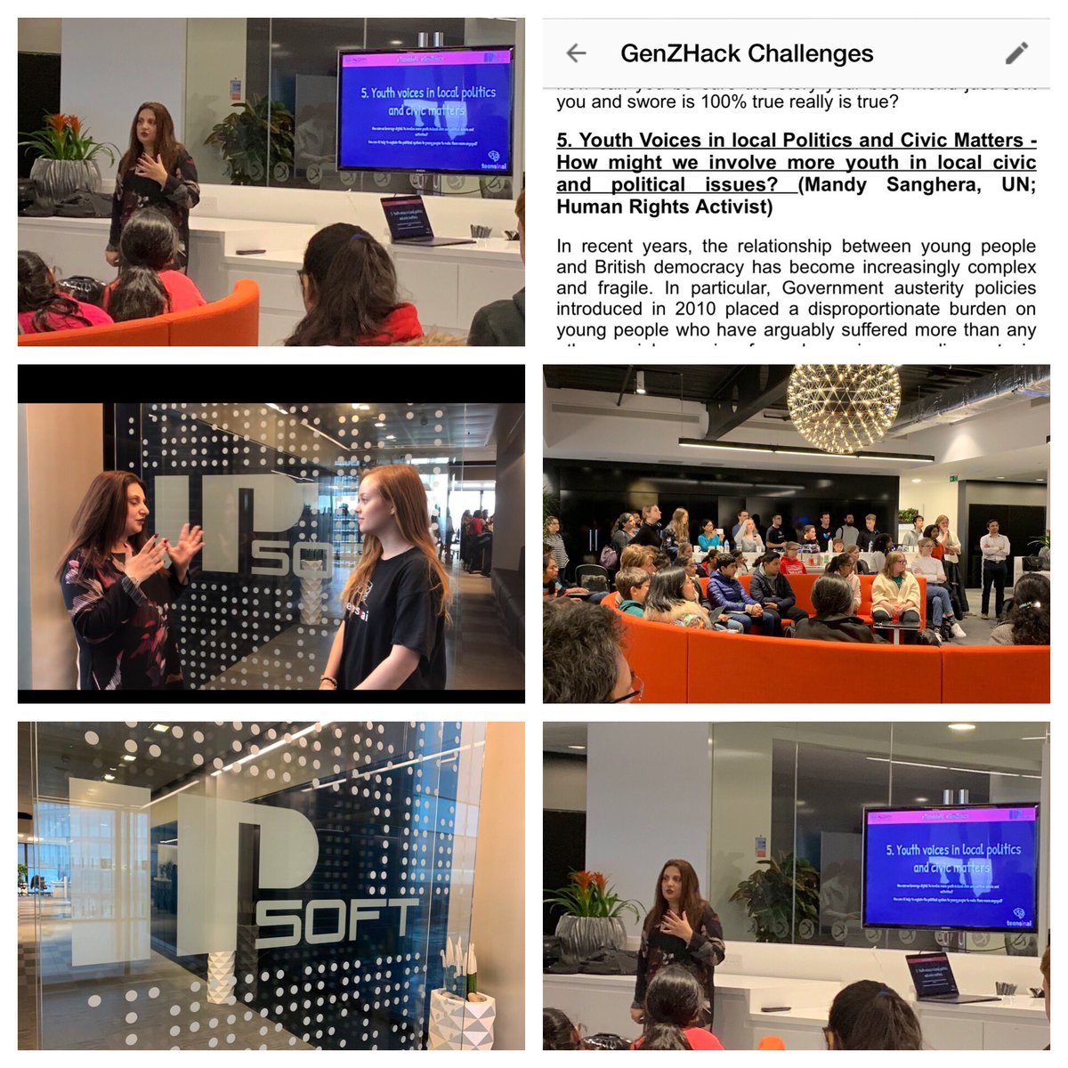 Mandy_Sanghera1's tweet image. @TeensInAI where young people’s ideas become reality #GenzHack So please to see my challenge win out of 11 teams #BrexitBot  @AcornAspiration @elena_sinel @TAiforgood @c_syal @IPsoft #SpaceApps  @TAiforgood @Forbes @weareonetech @kerryandlacey  @critoe @ashishskynews @afuahirsch