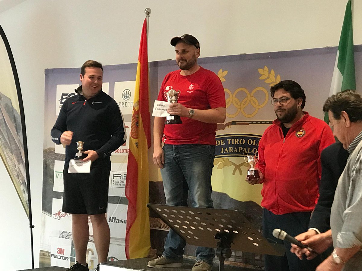 Gold for Mike in Malaga!!