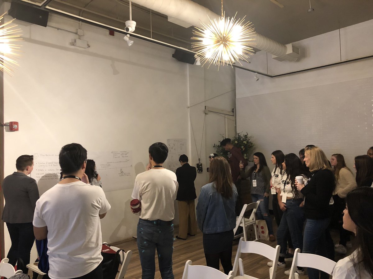 thecaseforher's tweet photo. Period talk workshop #PERIODCON @periodmovement - brainstorm 1 min educational video on how to destigmatize the conversation around having excessive pain, bleeding or other abnormal periods https://t.co/35SxgDvTjG