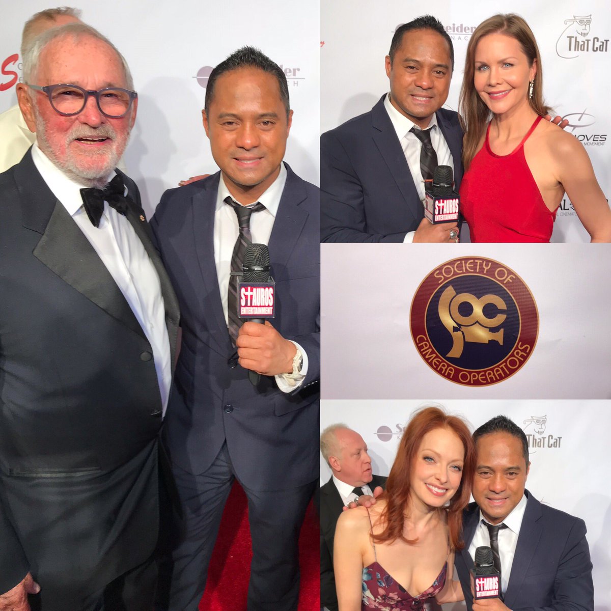 TyroneTann's tweet image. We had a Blessed, FunTime LastNight covering the 2019 #SocietyOfCameraOperators Awards, held @ the #LowesHotelHollywood, Honoring some ofThe BestTalents #BehindTheLense thatHelpBringThe #MagicalLook of #Movies, #TV, &amp;amp; #StillPhotos 2Life &amp;amp; More! w/#StaurosEntertainment, #SOCAwards