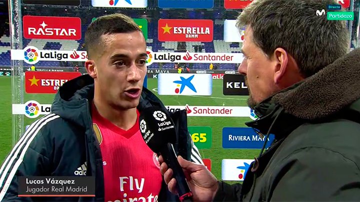Lucas Vázquez: "Benzema está demostrando que es el mejor 9 del mundo". #MovistarPartidazo