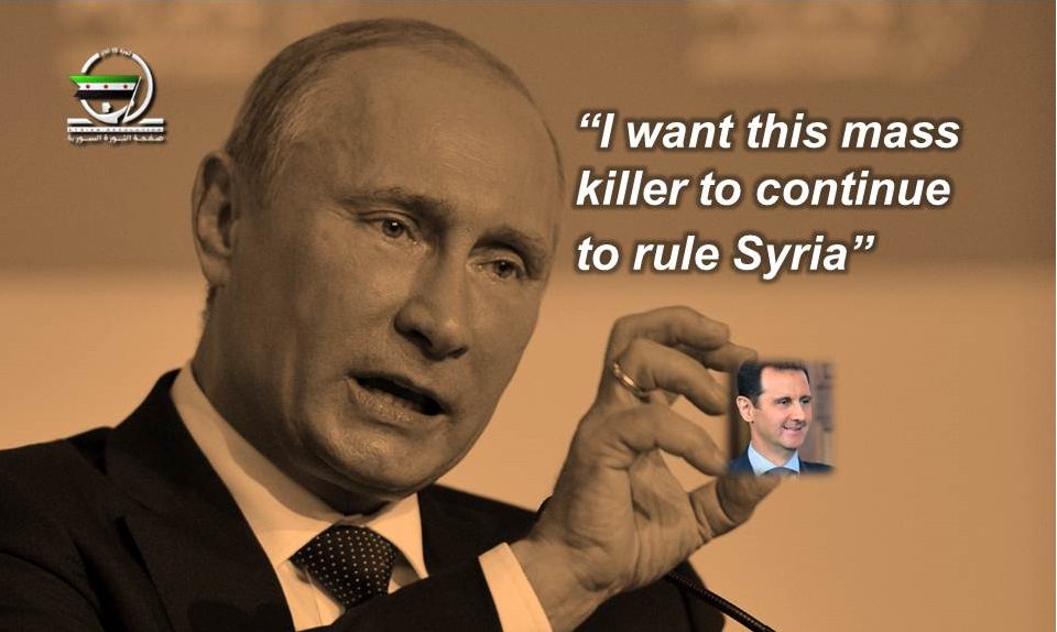 Only Syrians can decide #Assad future, with the help of #Russia's savage war on hospitals, schools, markets and anyone who opposes Assad. #Syria