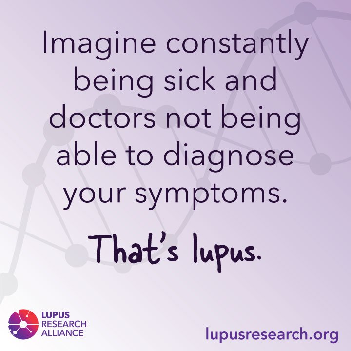 LupusResearch's tweet photo. #ThatsLupus lets people know what lupus experiences can be like for some who have it. Share this graphic to spread awareness #LupusAwareness https://t.co/3gQK36CfTC