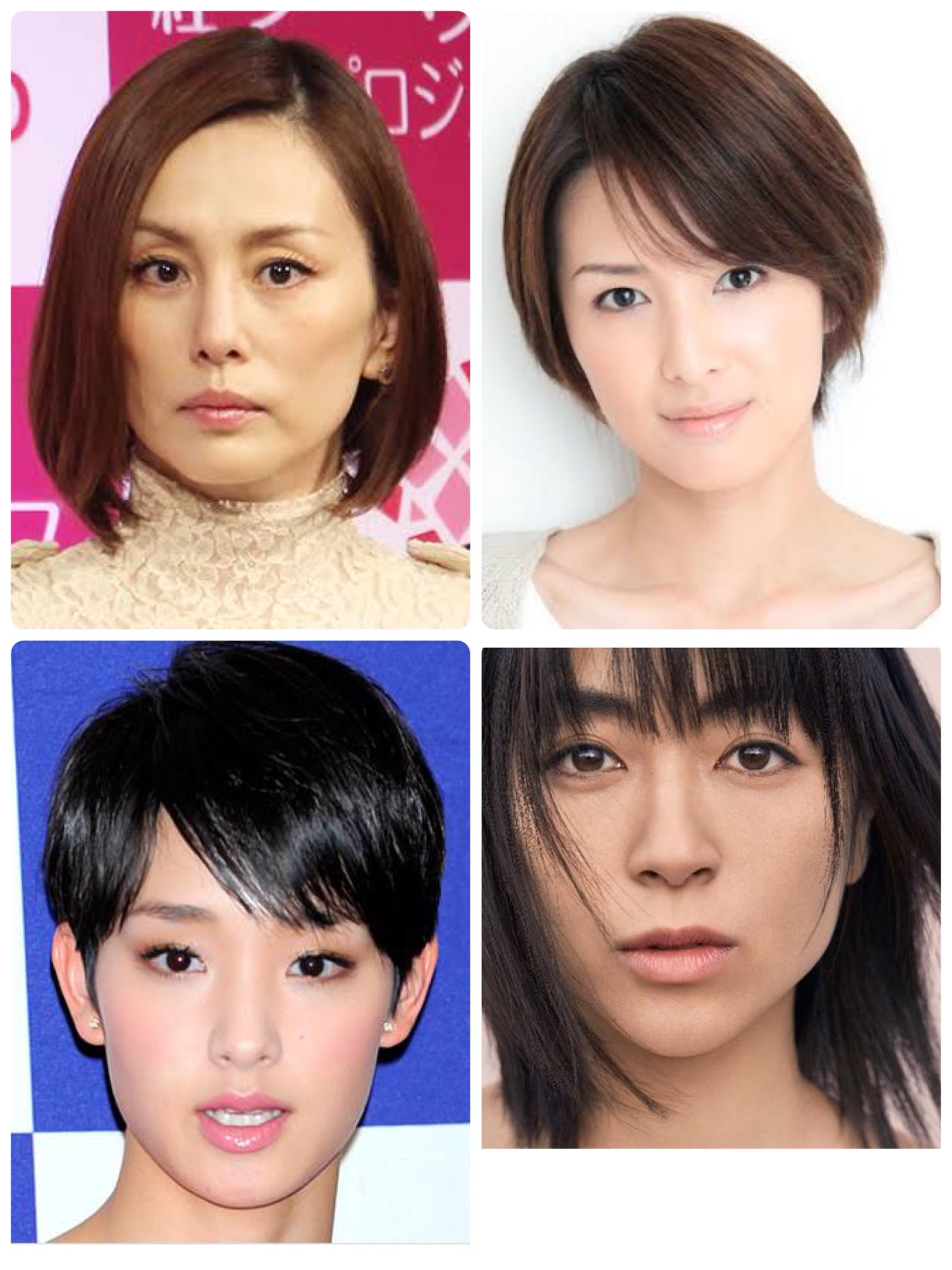 アネモネ 頬の余白の形が台形の芸能人 全員ショートが似合います 田中美保は顔に肉がつきやすいので時期によって少し卵型にも見えますがショートが一番似合うので台形と判断 アネモネ 頬の余白の形が台形の芸能人 全員ショートが似合います 田中美保は顔に肉がつきやすいので時期によって少し卵型にも見えますがショートが一番似合うので台形と判断