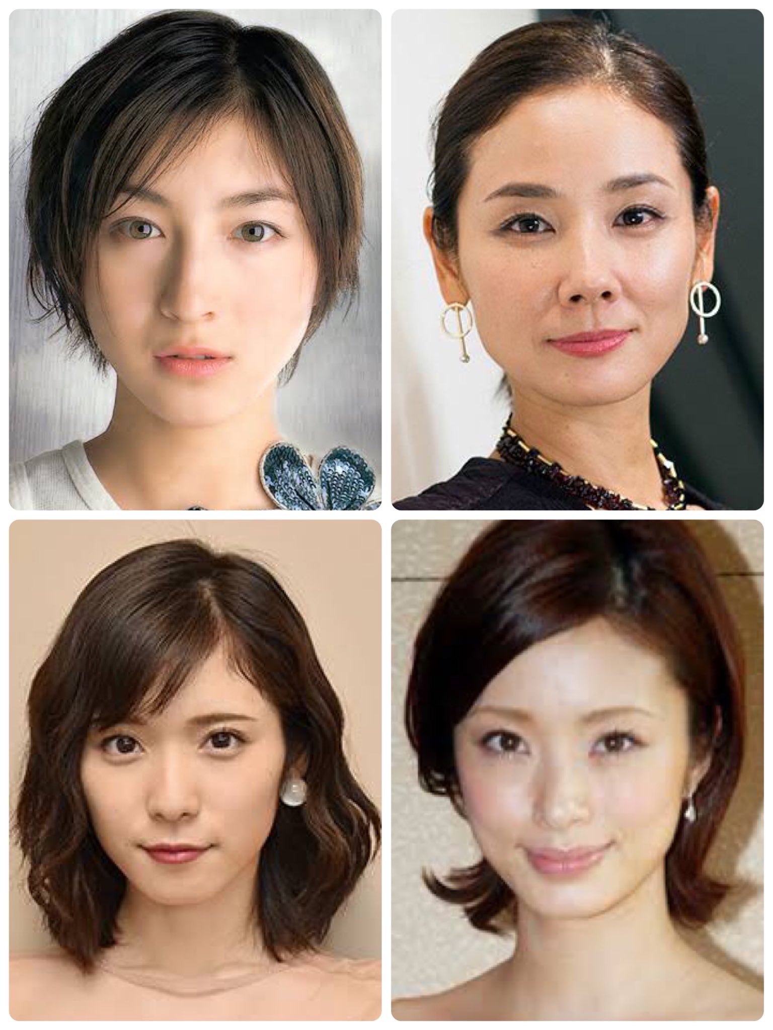 アネモネ على تويتر 頬の余白の形が台形の芸能人 全員ショートが似合います 田中美保は顔に肉がつきやすいので時期によって少し卵型にも見えますがショートが一番似合うので台形と判断 アネモネ على تويتر 頬の余白の形が台形の芸能人 全員ショートが似合います 田中美保は顔に肉がつきやすいので時期によって少し卵型にも見えますがショートが一番似合うので台形と判断