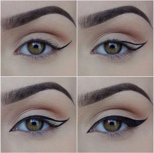 dayswithoutit's tweet image. Easy Way To Do Winged Eyeliner 💞
