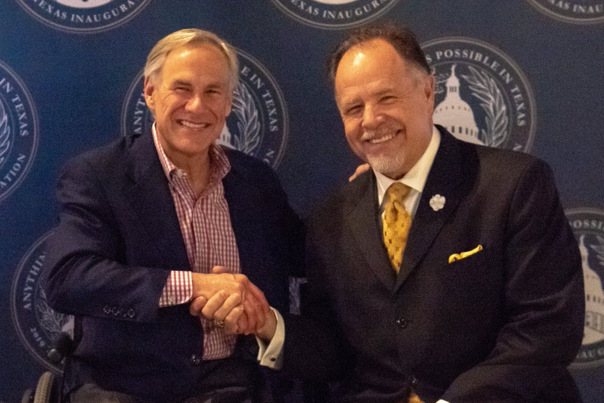 Governor Greg Abbott. He has truly been good for Texas.