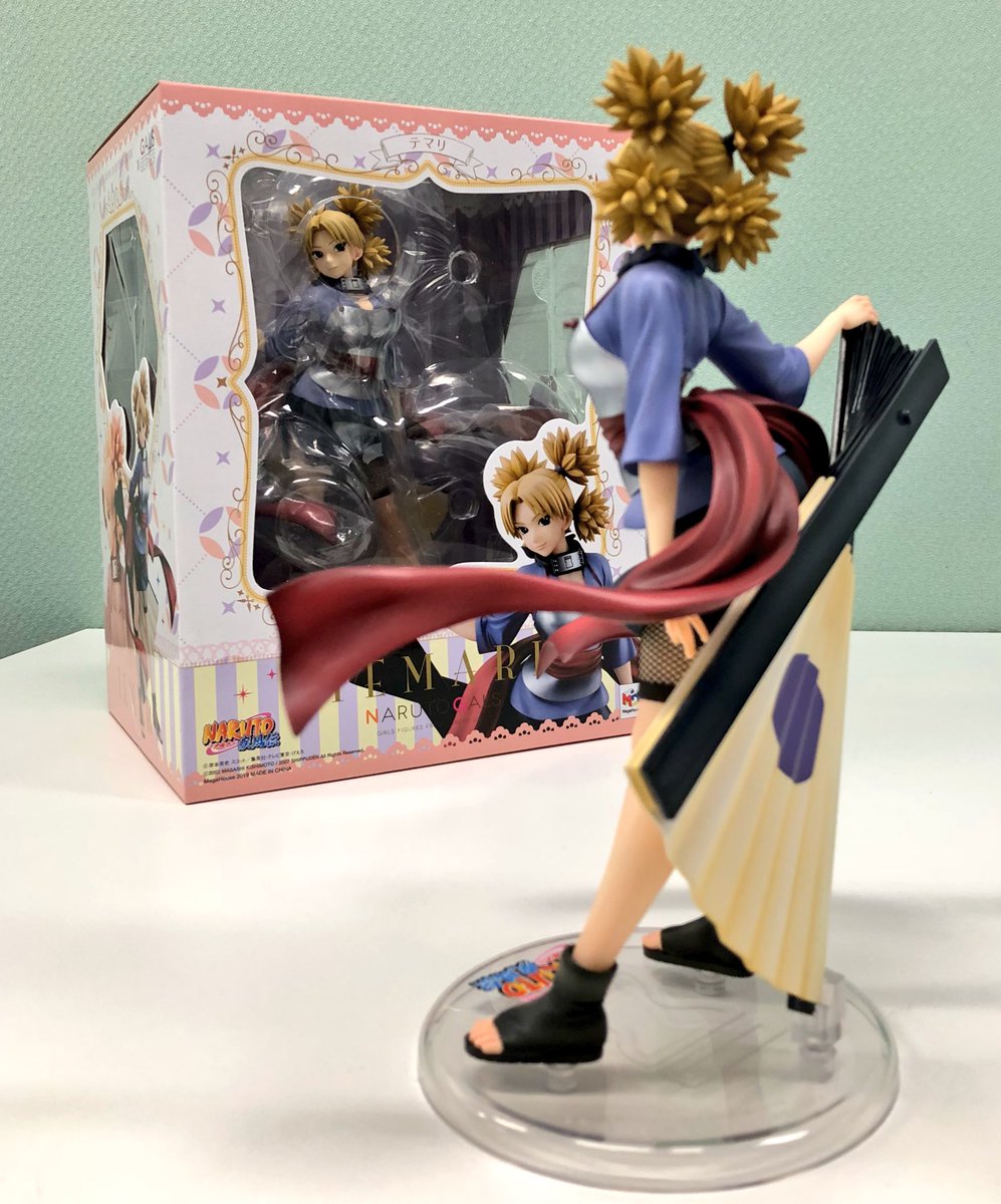 メガハウスとり子 ナルト 限定品narutoギャルズ テマリ 本日出荷 特徴的な髪形 忍装束 腰に巻かれたリボン状の帯も後ろ姿までバッチリ お楽しみに T Co Ucrvzpv3nv Naruto