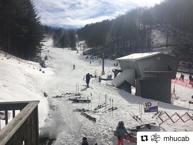 WINTERFEST is on for tomorrow and Friday! See y’all on the slopes! #Repost @mhucab #marshilluniversity #wolfridgeskiresort