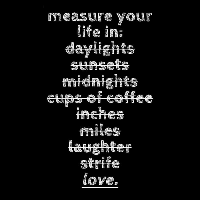 TheREALKenKoval's tweet photo. Measure your life in love...'cause everything is #Rent https://t.co/m0MjmTm8Ow